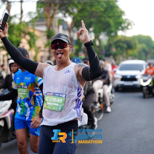 Race photo from SURABAYA ISOPLUS MARATHON 2026