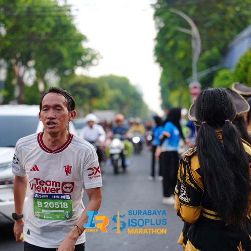 Race photo from SURABAYA ISOPLUS MARATHON 2026