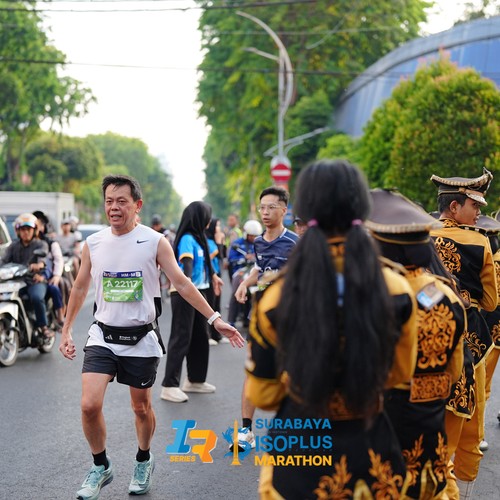 Race photo from SURABAYA ISOPLUS MARATHON 2026