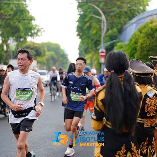 Race photo from SURABAYA ISOPLUS MARATHON 2026