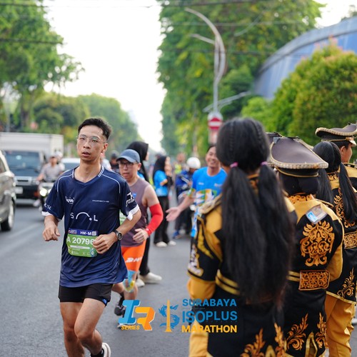 Race photo from SURABAYA ISOPLUS MARATHON 2026