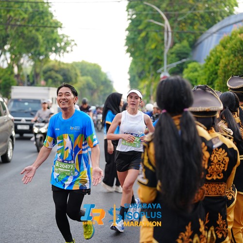 Race photo from SURABAYA ISOPLUS MARATHON 2026
