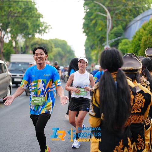 Race photo from SURABAYA ISOPLUS MARATHON 2026