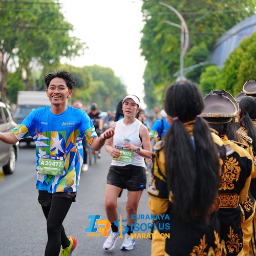 Race photo from SURABAYA ISOPLUS MARATHON 2026