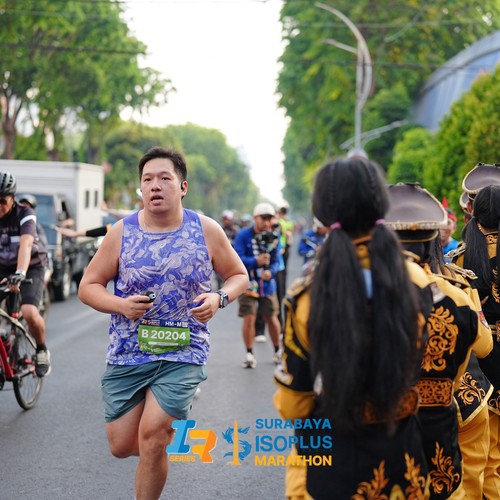Race photo from SURABAYA ISOPLUS MARATHON 2026