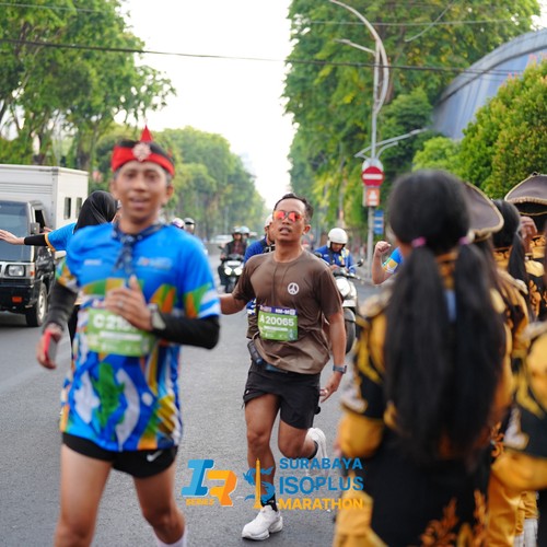 Race photo from SURABAYA ISOPLUS MARATHON 2026