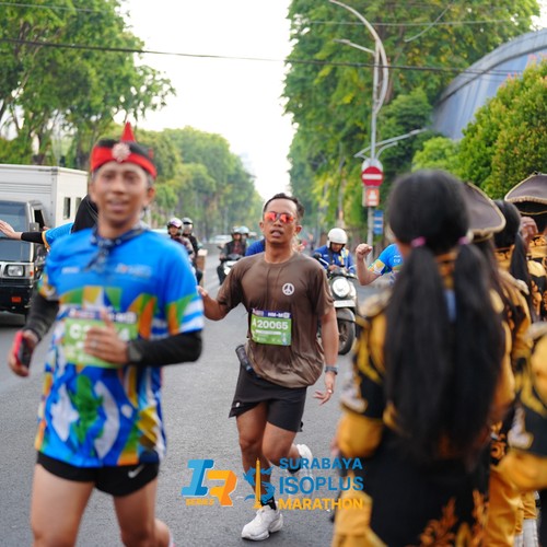 Race photo from SURABAYA ISOPLUS MARATHON 2026