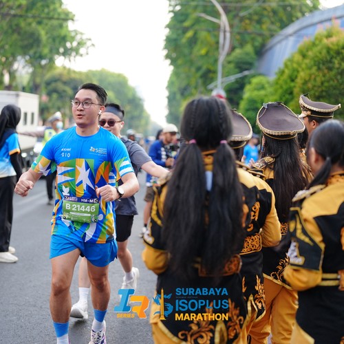 Race photo from SURABAYA ISOPLUS MARATHON 2026