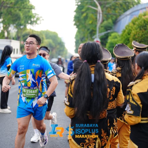 Race photo from SURABAYA ISOPLUS MARATHON 2026