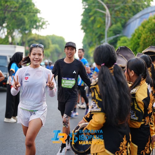 Race photo from SURABAYA ISOPLUS MARATHON 2026