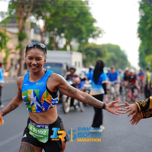 Race photo from SURABAYA ISOPLUS MARATHON 2026