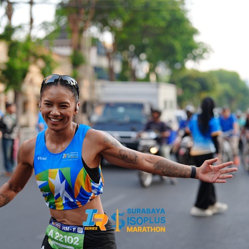 Race photo from SURABAYA ISOPLUS MARATHON 2026