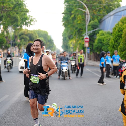 Race photo from SURABAYA ISOPLUS MARATHON 2026