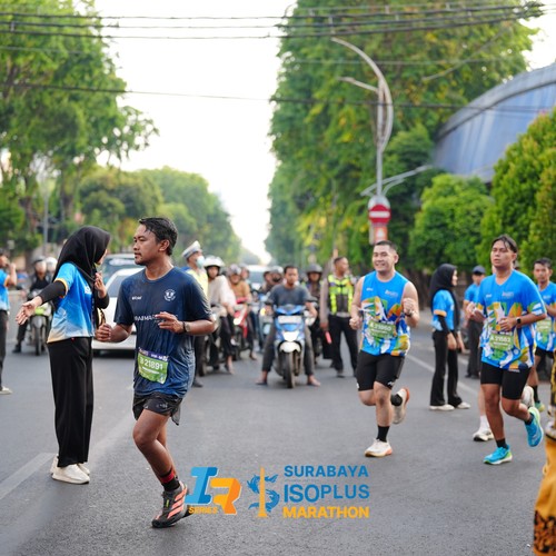 Race photo from SURABAYA ISOPLUS MARATHON 2026