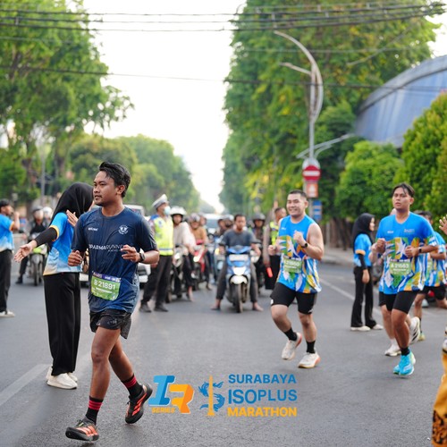 Race photo from SURABAYA ISOPLUS MARATHON 2026