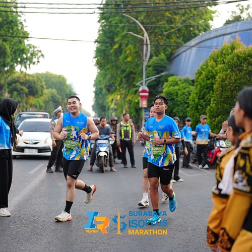 Race photo from SURABAYA ISOPLUS MARATHON 2026