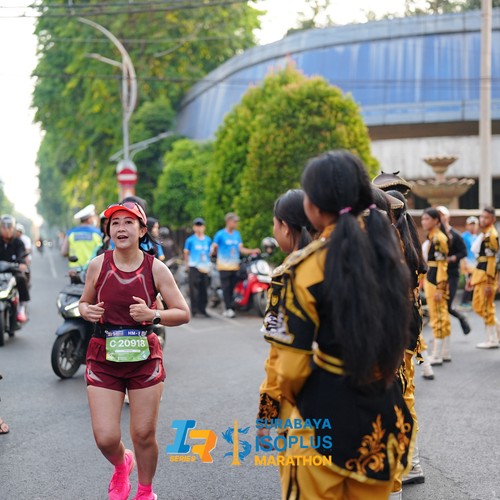 Race photo from SURABAYA ISOPLUS MARATHON 2026