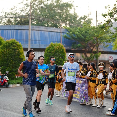 Race photo from SURABAYA ISOPLUS MARATHON 2026
