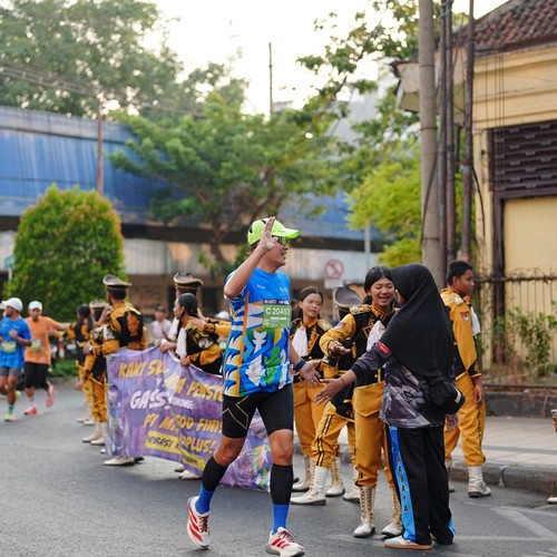 Race photo from SURABAYA ISOPLUS MARATHON 2026