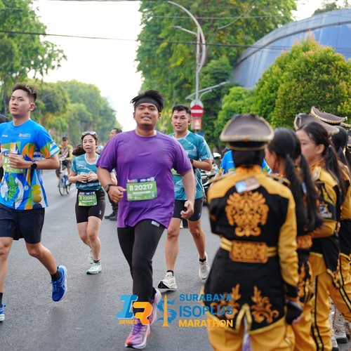Race photo from SURABAYA ISOPLUS MARATHON 2026