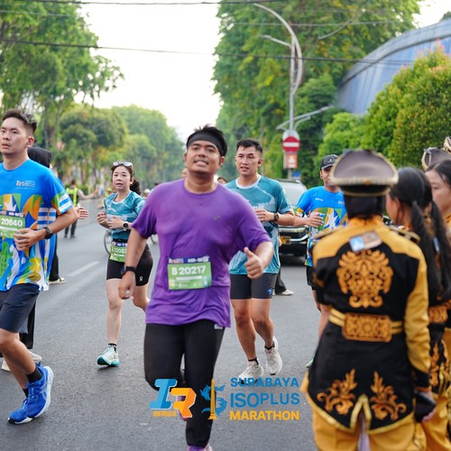 Race photo from SURABAYA ISOPLUS MARATHON 2026