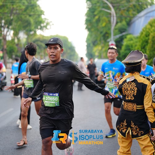 Race photo from SURABAYA ISOPLUS MARATHON 2026