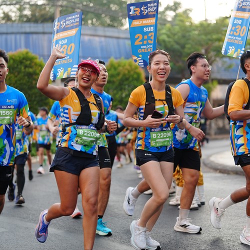 Race photo from SURABAYA ISOPLUS MARATHON 2026