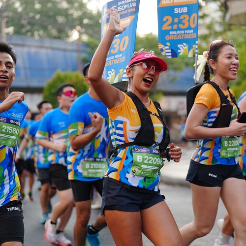 Race photo from SURABAYA ISOPLUS MARATHON 2026