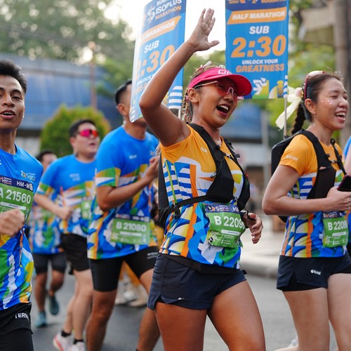 Race photo from SURABAYA ISOPLUS MARATHON 2026