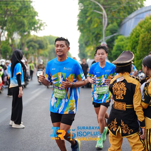 Race photo from SURABAYA ISOPLUS MARATHON 2026