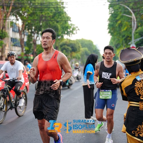 Race photo from SURABAYA ISOPLUS MARATHON 2026