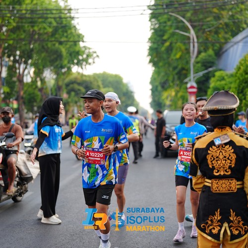 Race photo from SURABAYA ISOPLUS MARATHON 2026