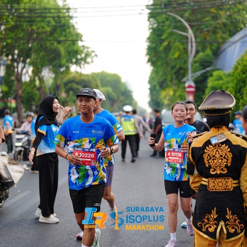 Race photo from SURABAYA ISOPLUS MARATHON 2026