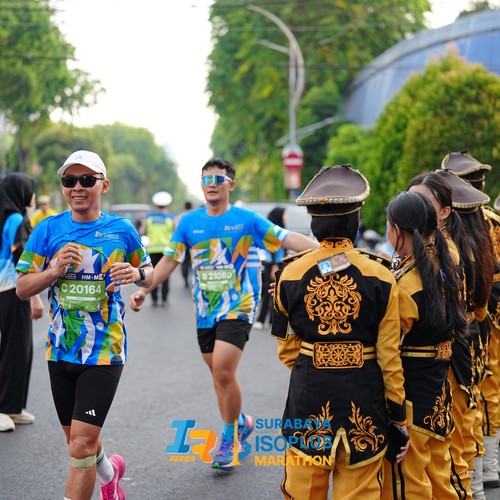 Race photo from SURABAYA ISOPLUS MARATHON 2026