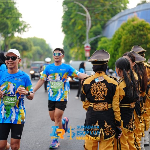 Race photo from SURABAYA ISOPLUS MARATHON 2026