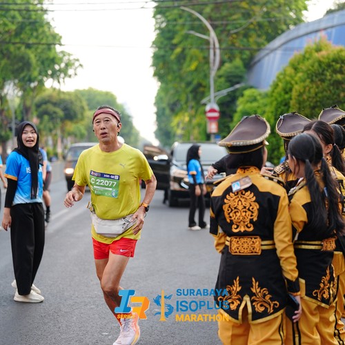 Race photo from SURABAYA ISOPLUS MARATHON 2026