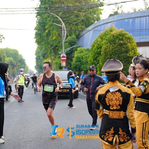 Race photo from SURABAYA ISOPLUS MARATHON 2026