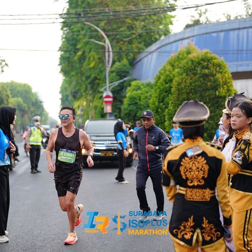 Race photo from SURABAYA ISOPLUS MARATHON 2026