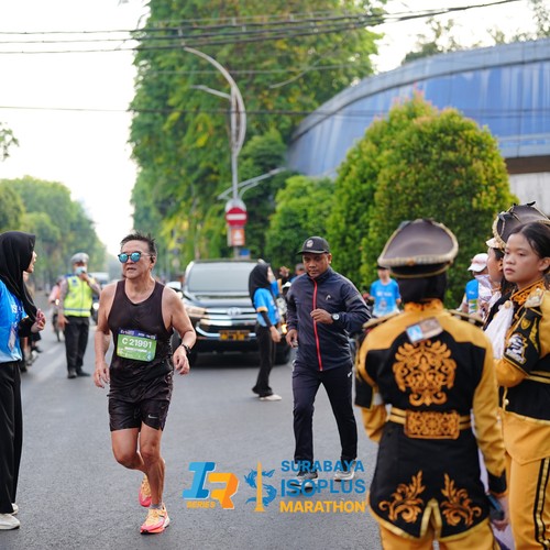 Race photo from SURABAYA ISOPLUS MARATHON 2026