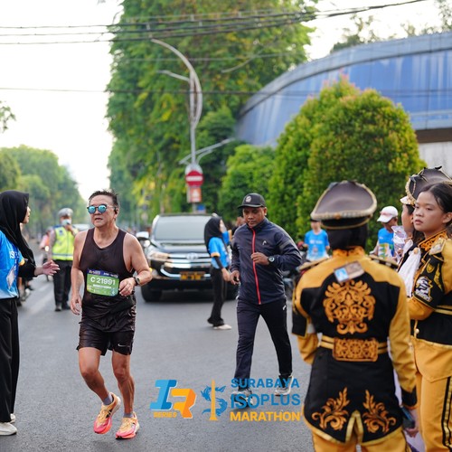 Race photo from SURABAYA ISOPLUS MARATHON 2026