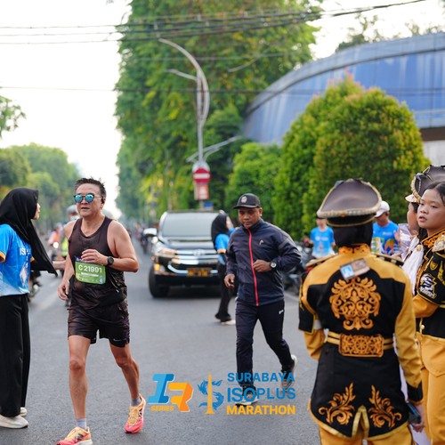 Race photo from SURABAYA ISOPLUS MARATHON 2026