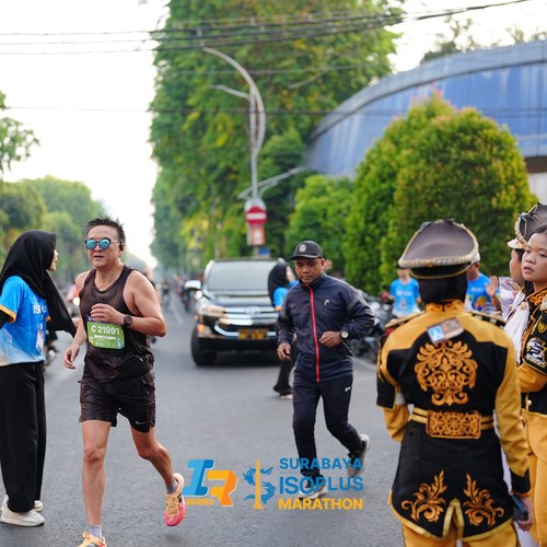 Race photo from SURABAYA ISOPLUS MARATHON 2026