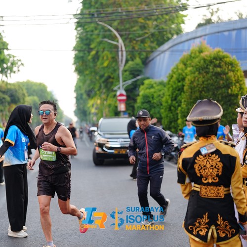 Race photo from SURABAYA ISOPLUS MARATHON 2026