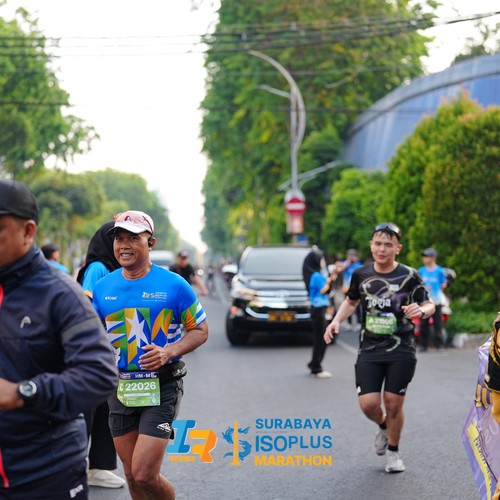 Race photo from SURABAYA ISOPLUS MARATHON 2026