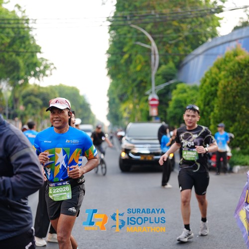 Race photo from SURABAYA ISOPLUS MARATHON 2026