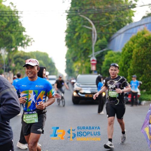 Race photo from SURABAYA ISOPLUS MARATHON 2026