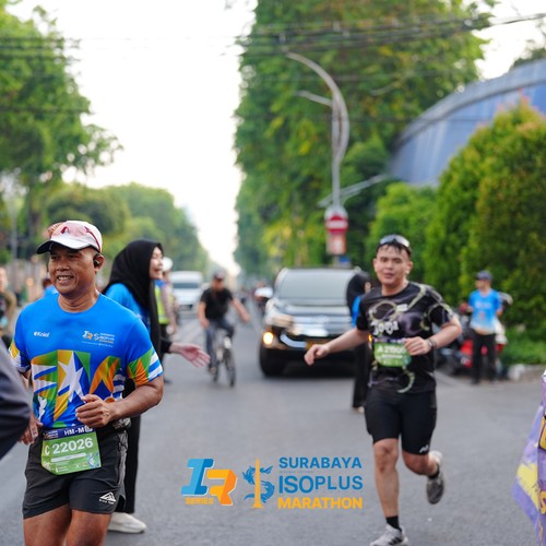 Race photo from SURABAYA ISOPLUS MARATHON 2026
