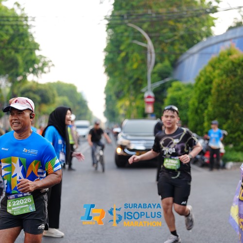 Race photo from SURABAYA ISOPLUS MARATHON 2026