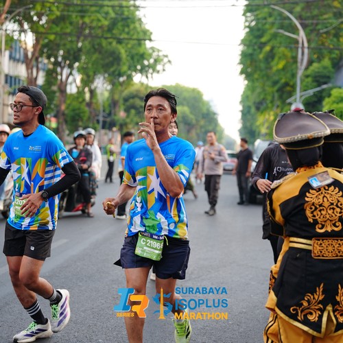 Race photo from SURABAYA ISOPLUS MARATHON 2026