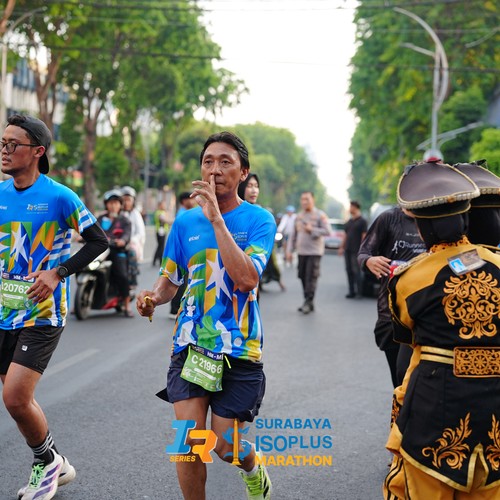 Race photo from SURABAYA ISOPLUS MARATHON 2026